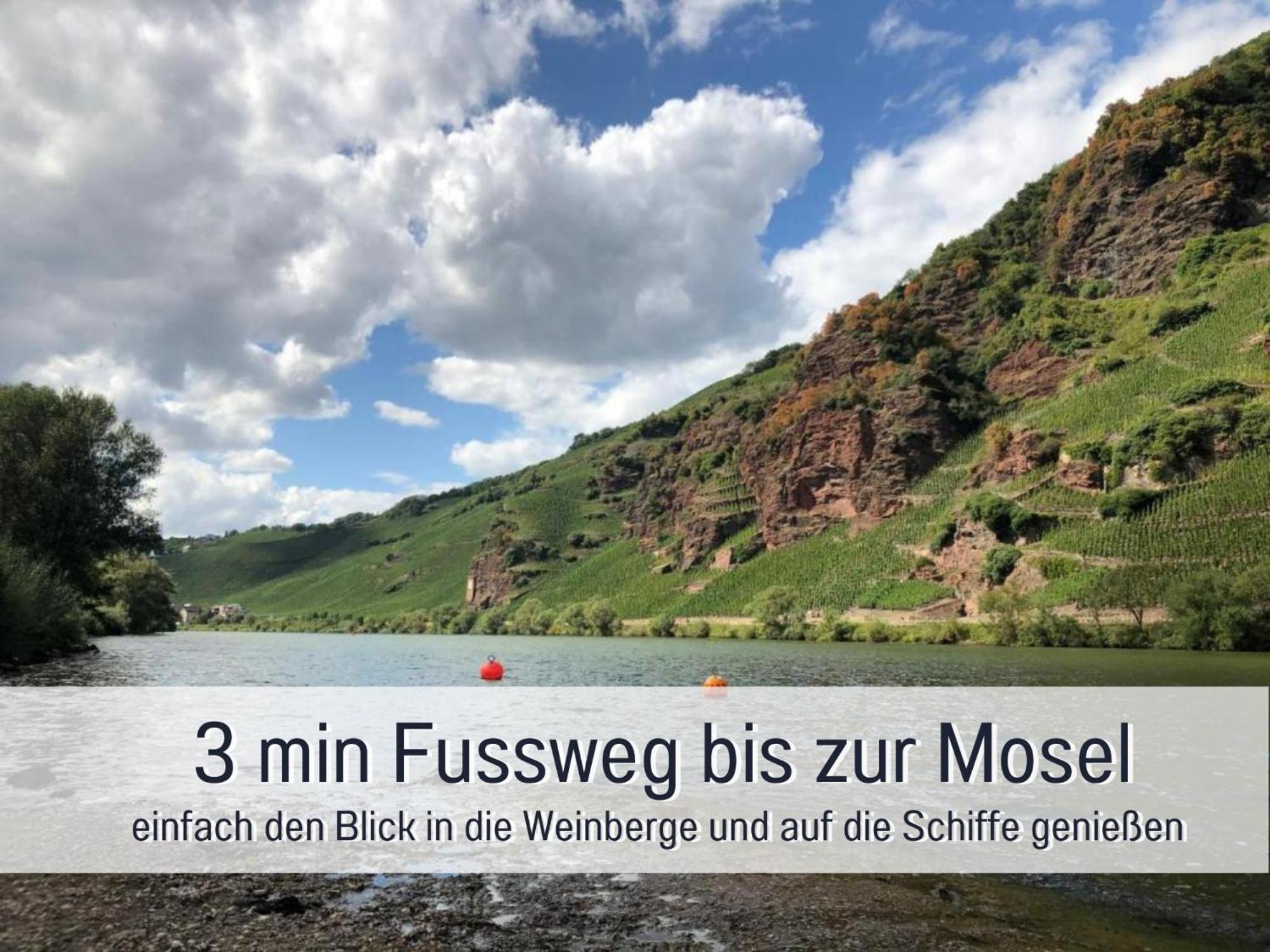 Ferienhaus Schwaab-Scherr, Genau Zwischen Bernkastel-Kues Und Traben-Trarbach, Mit Kostenlosem Oepnv-Ticket Fuer Bus Und Bahn, Parkplaetzen Und Fahrradgarage 에르덴 외부 사진